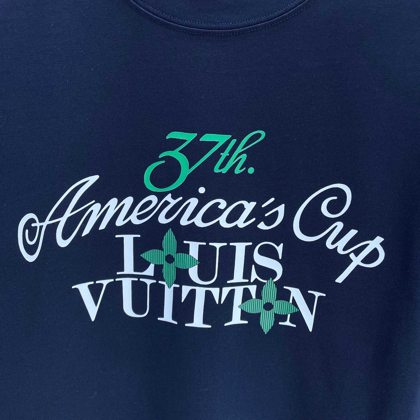 Louis Vuitton 37th America's Cup Graphic T-Shirt – Navy Blue