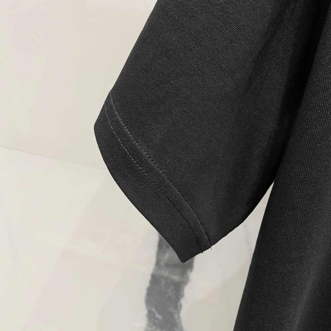 Louis Vuitton Embossed Signature T-Shirt – Black