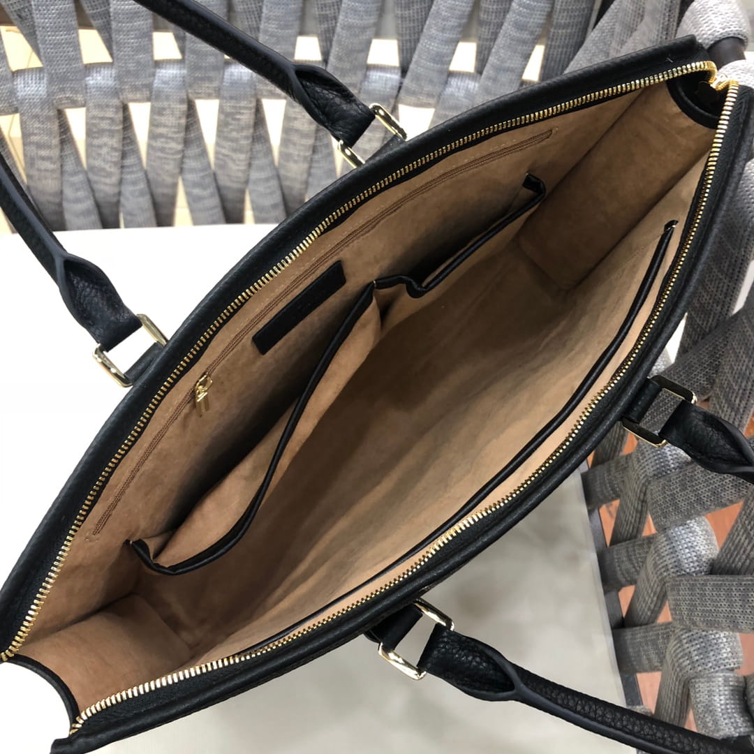Louis Vuitton LV Armand Briefcase - Black Taurillon & Crocodile Leather