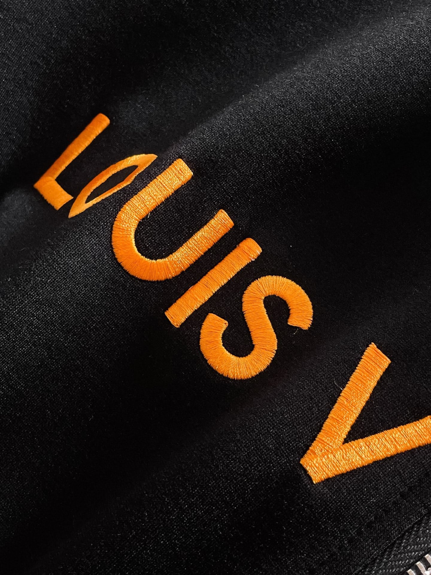 Louis Vuitton LV Embroidered Logo Tracksuit - Black & Yellow