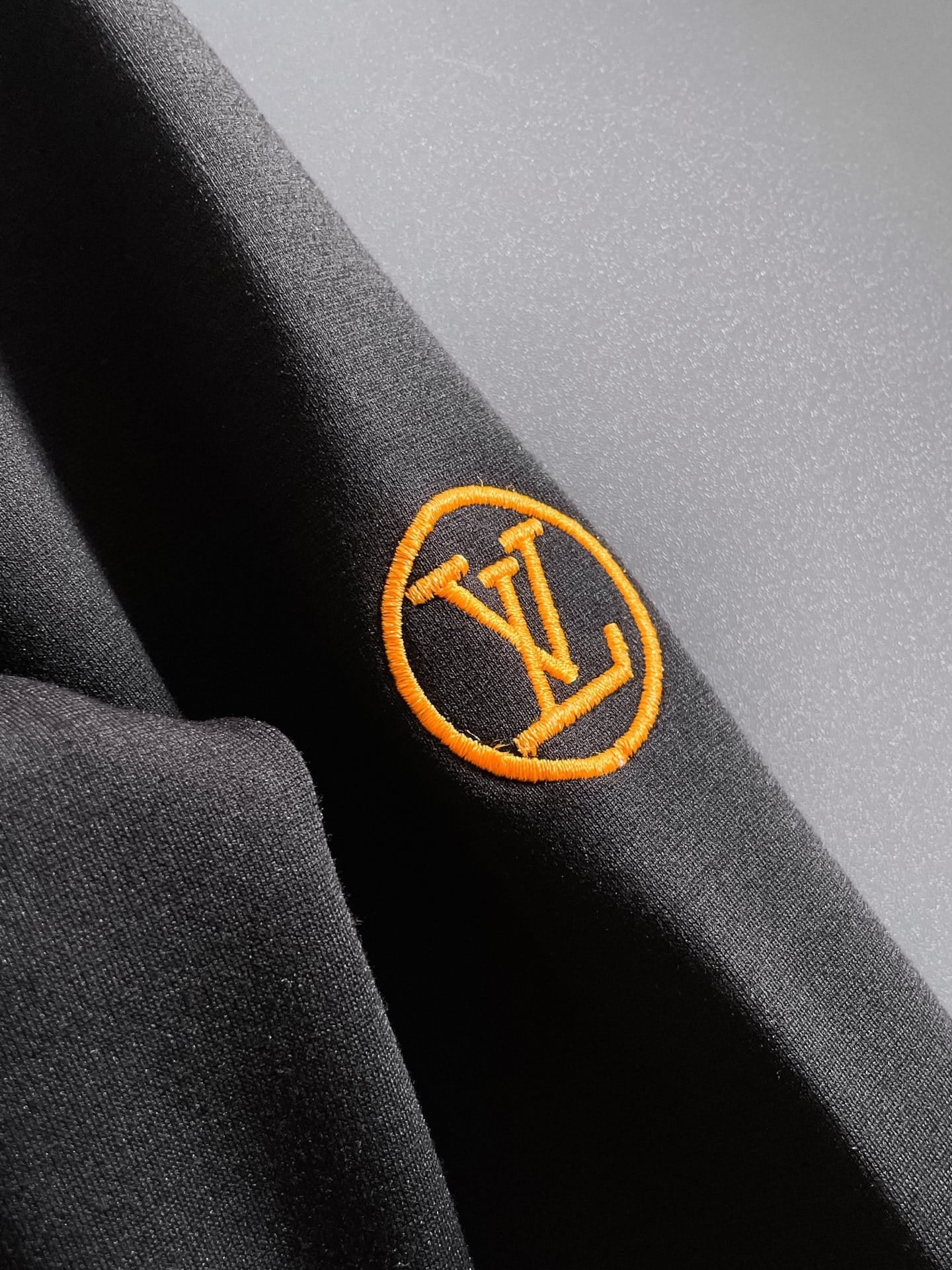 Louis Vuitton LV Embroidered Logo Tracksuit - Black & Yellow
