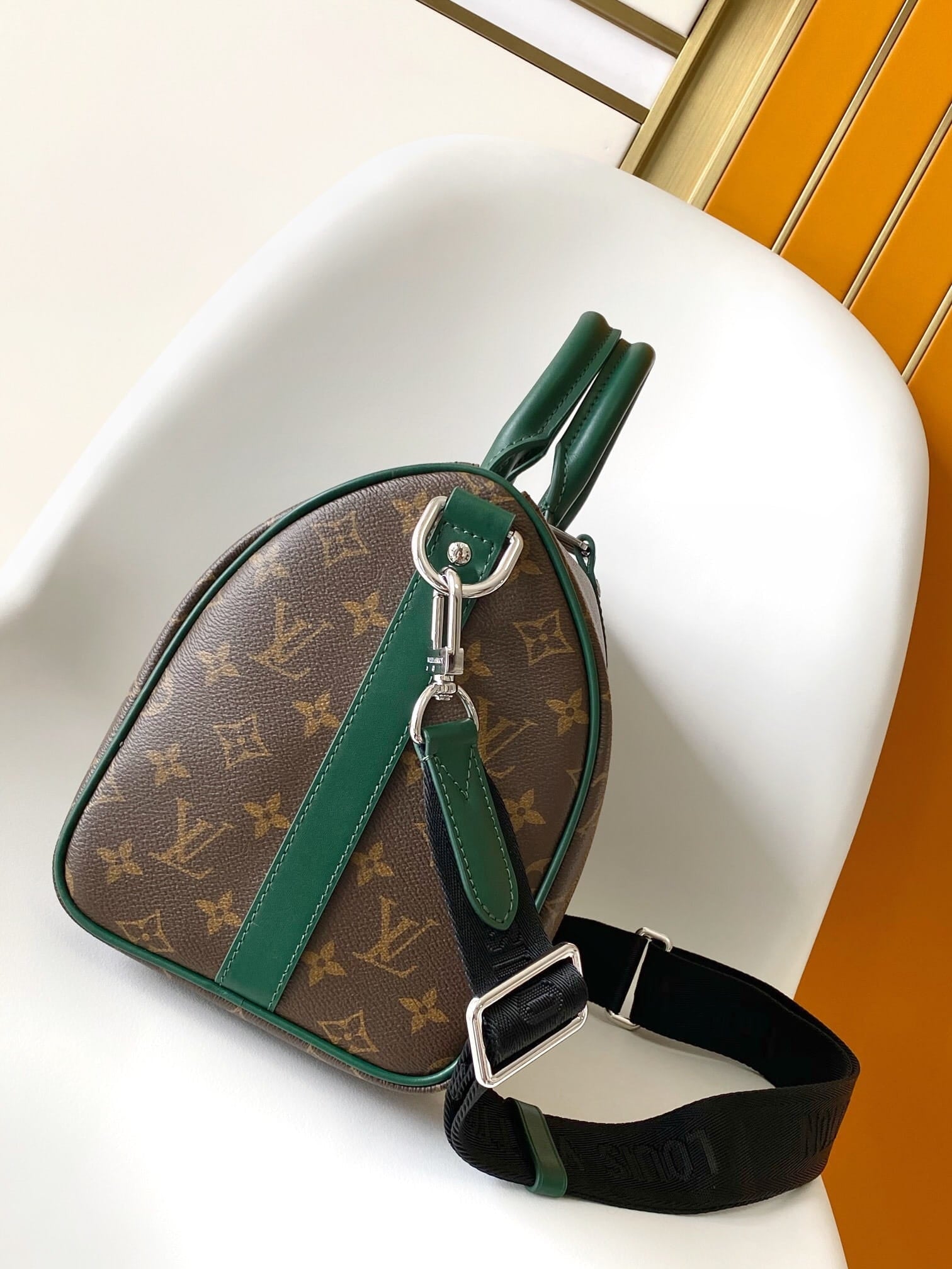 Louis Vuitton LV Keepall Bandoulière 35 Travel Duffle Bag