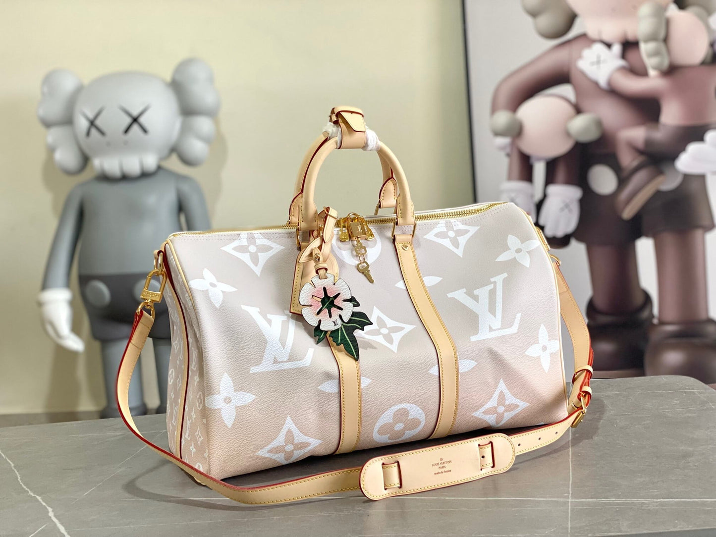 Louis Vuitton LV Keepall Bandoulière 45 Monogram Gradient By The Pool