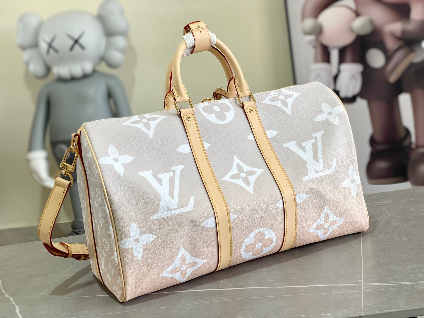 Louis Vuitton LV Keepall Bandoulière 45 Monogram Gradient By The Pool