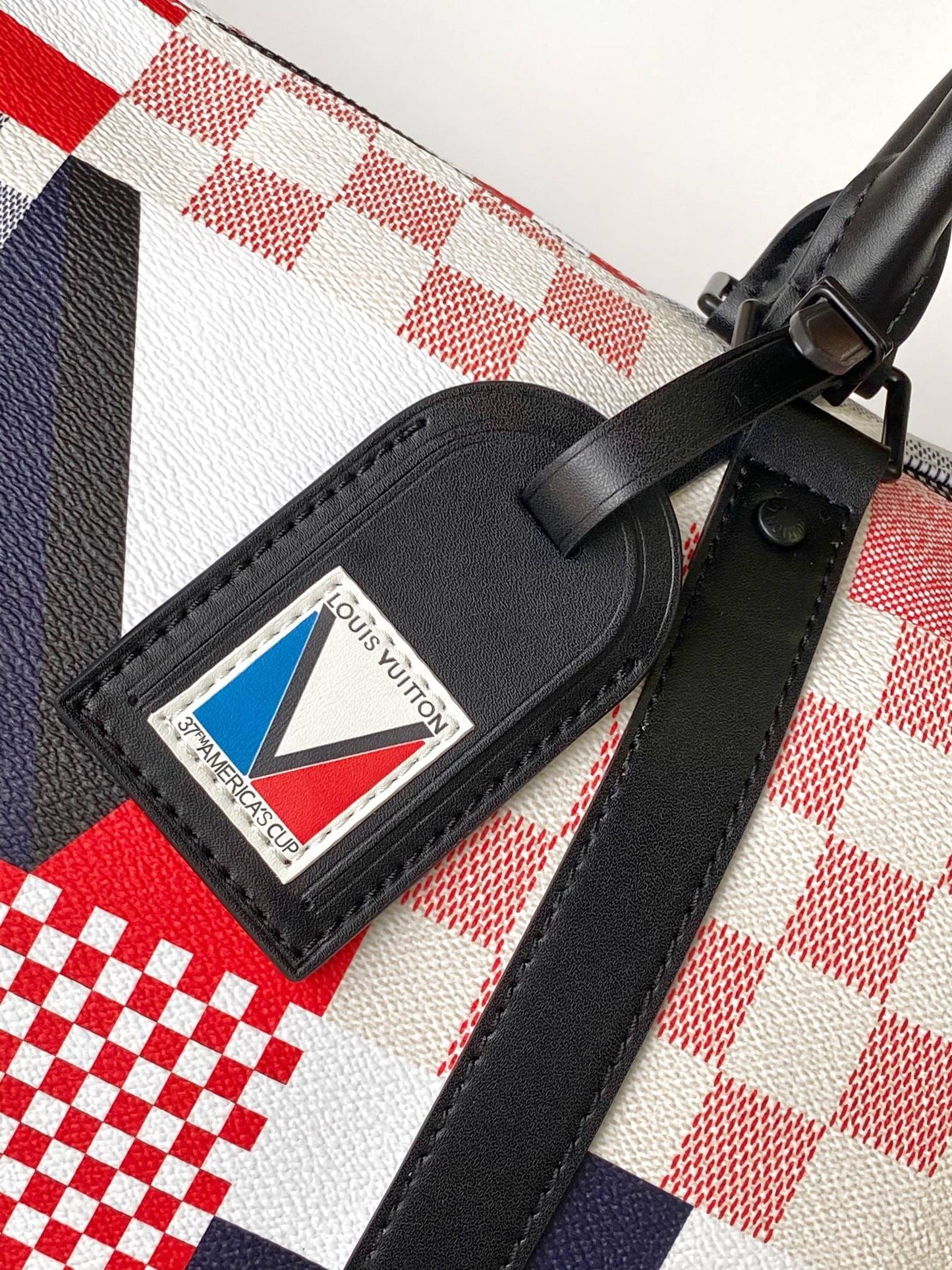 Louis Vuitton LV Keepall Bandoulière 50 Travel Duffle Bag - America's Cup Edition