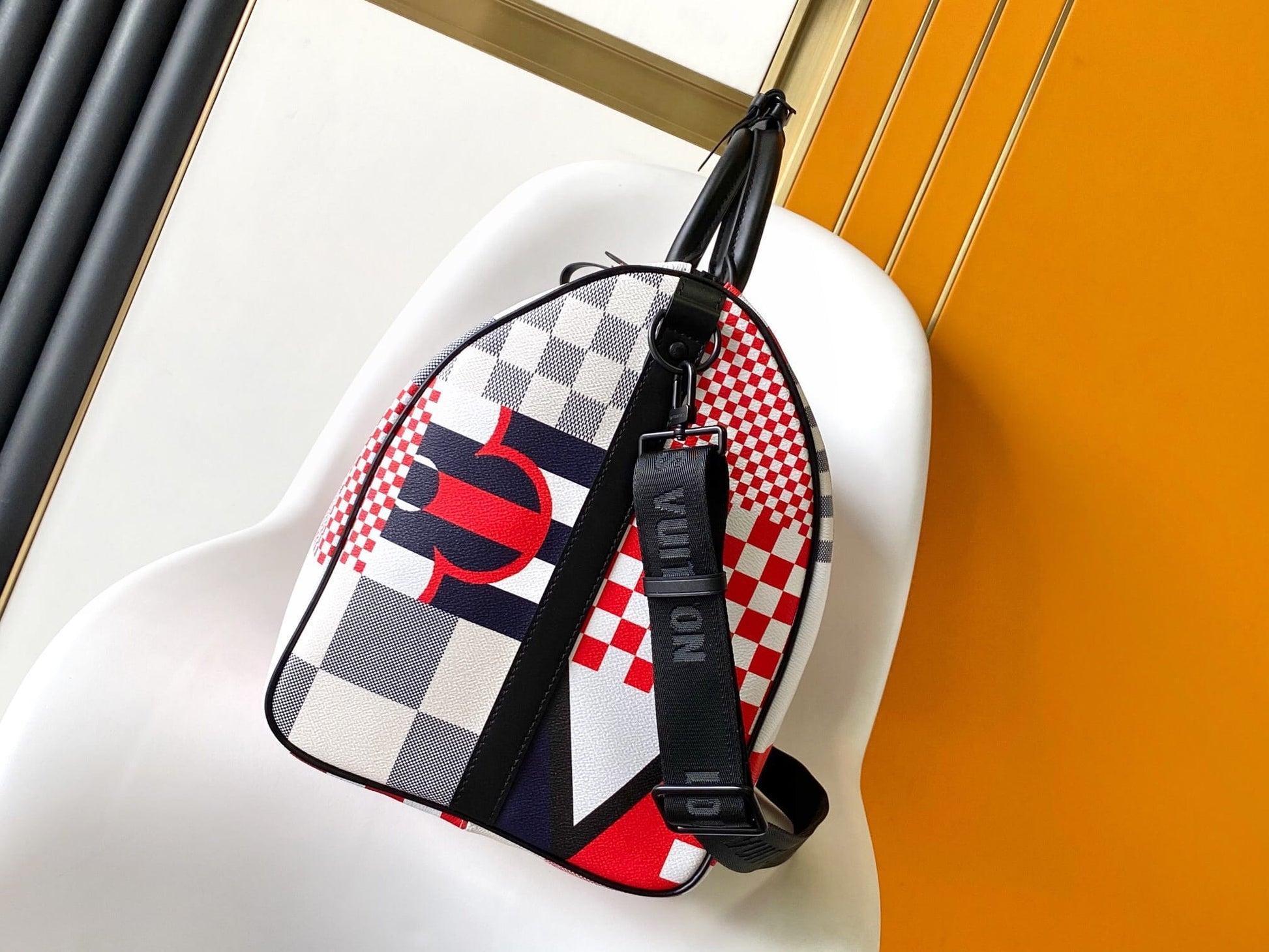 louis vuitton backpack americas cup Louis Vuitton LV Keepall Bandoulière 50 Travel Duffle Bag