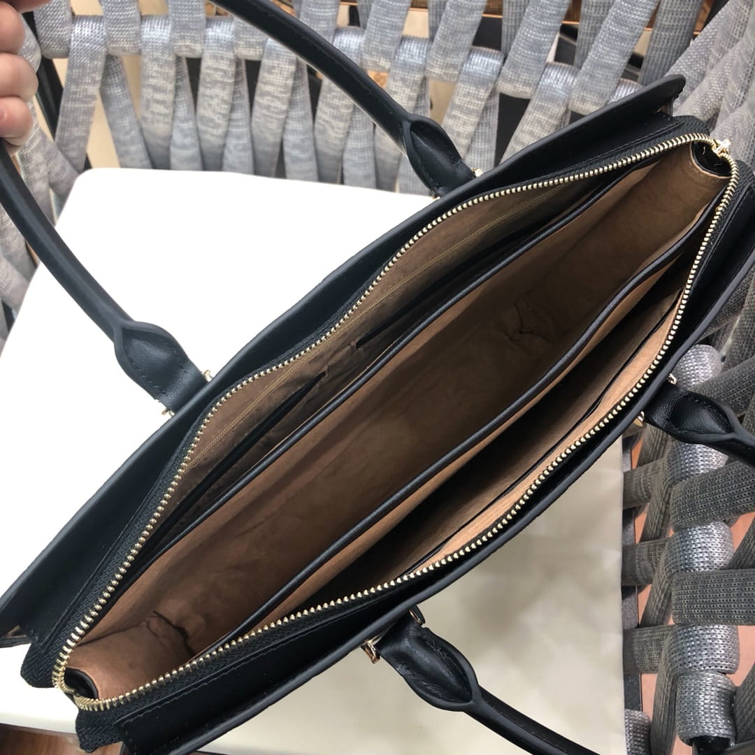 Louis Vuitton LV Lockme Briefcase - Black Damier Infini Leather Bag
