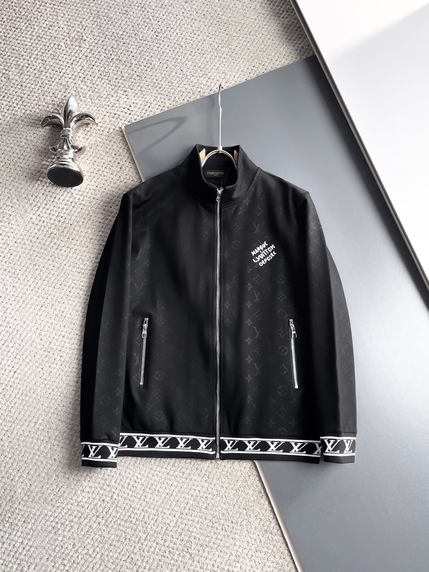 Louis Vuitton LV "Marque L.Vuitton Déposée" Monogram Tracksuit Set