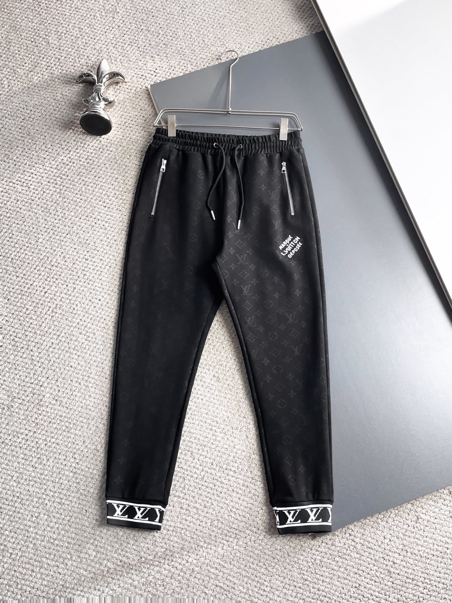 Louis Vuitton LV "Marque L.Vuitton Déposée" Monogram Tracksuit Set
