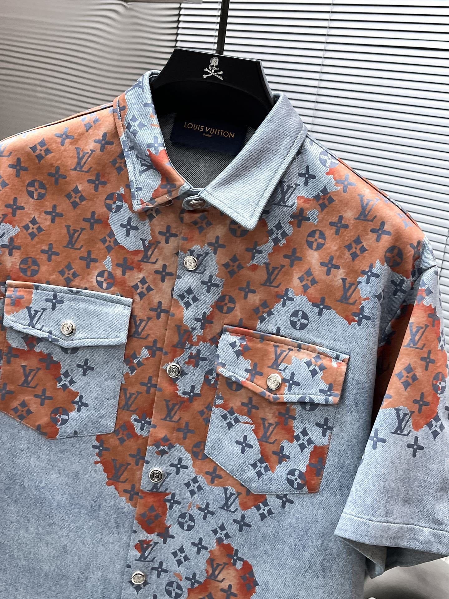 Louis Vuitton LV Monogram Bleach Denim Set