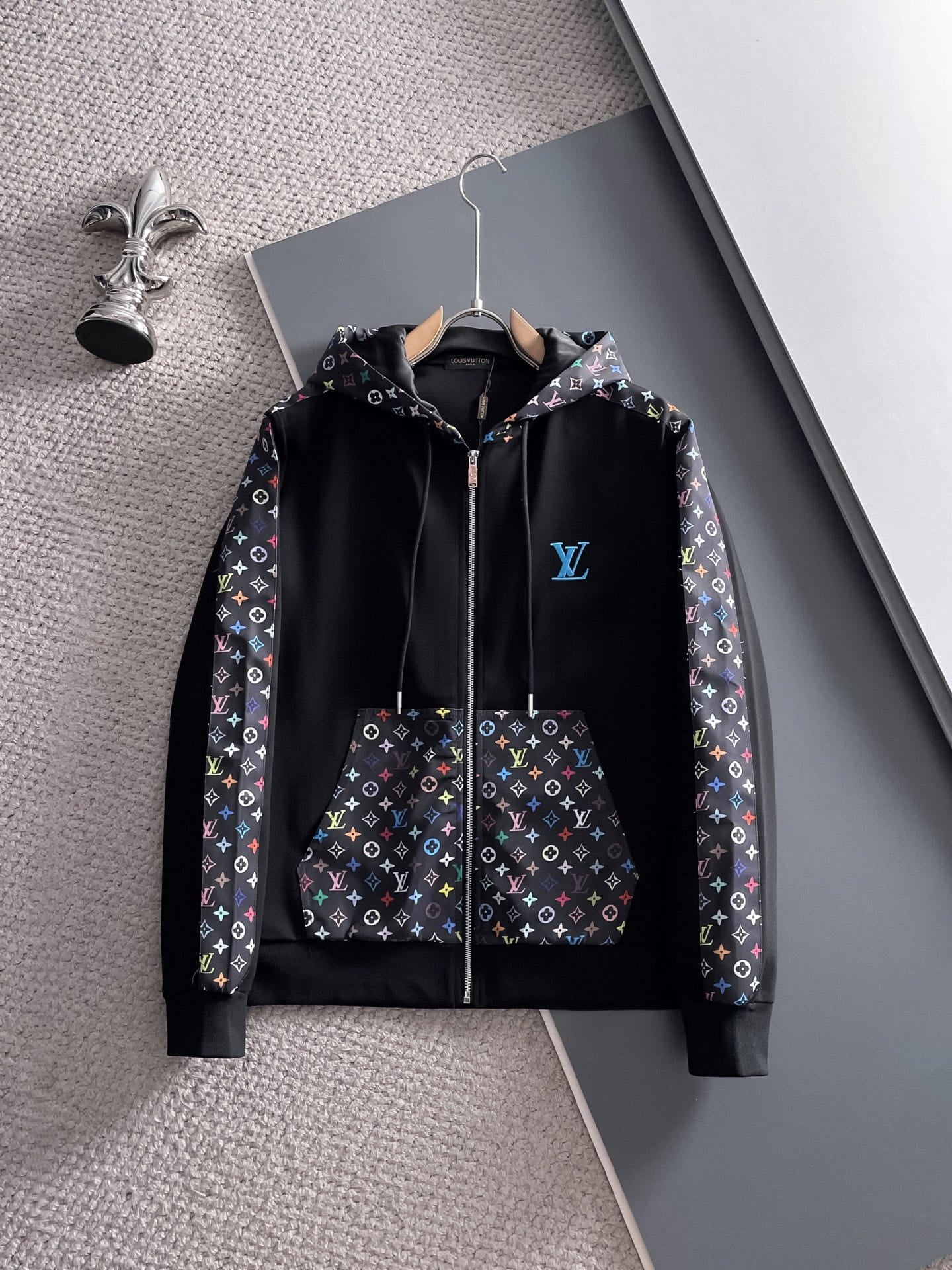 Louis Vuitton LV Multicolor Monogram Tracksuit - Black Graphic