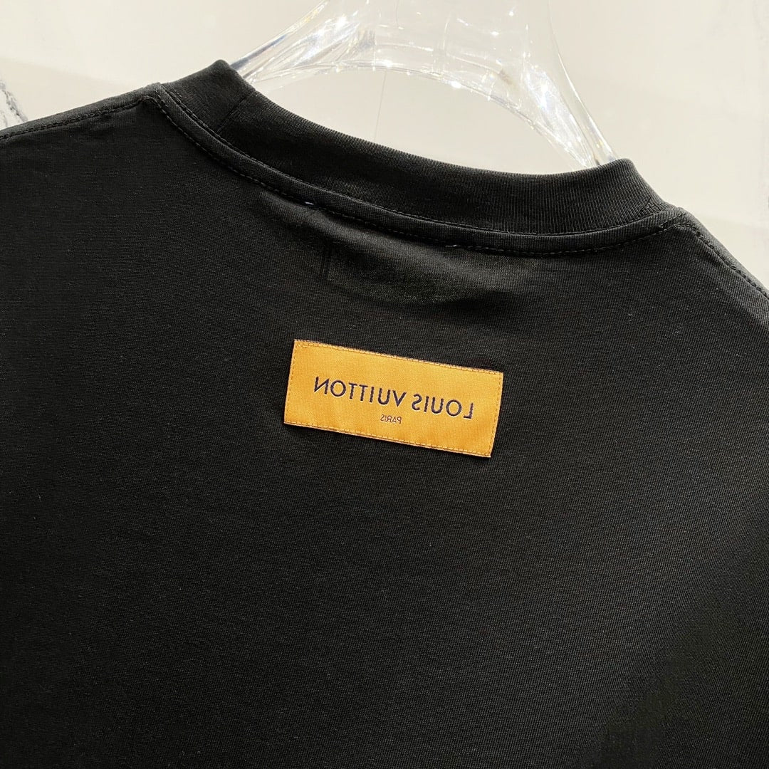 Louis Vuitton LV Stamps T-Shirt – Black