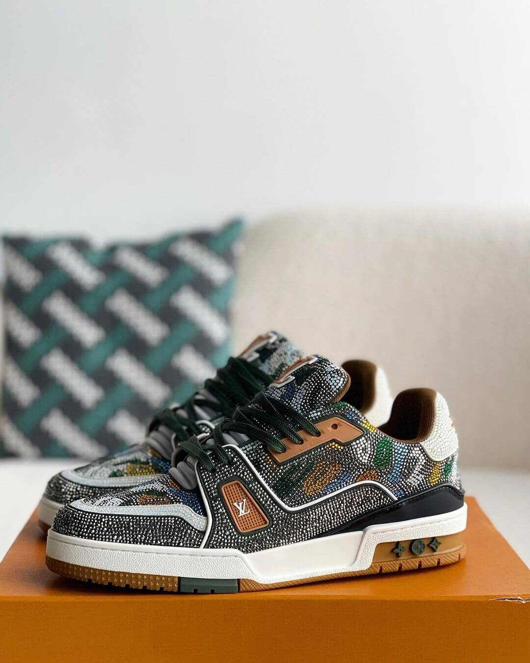 Louis Vuitton Custom Trainer Turnschuhe