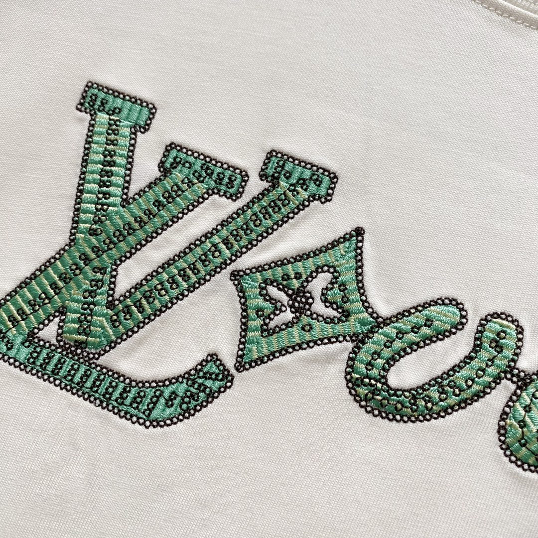 Louis Vuitton LVERS Damier Script T-Shirt – Cream / Off-White (Pharrell Williams SS24)