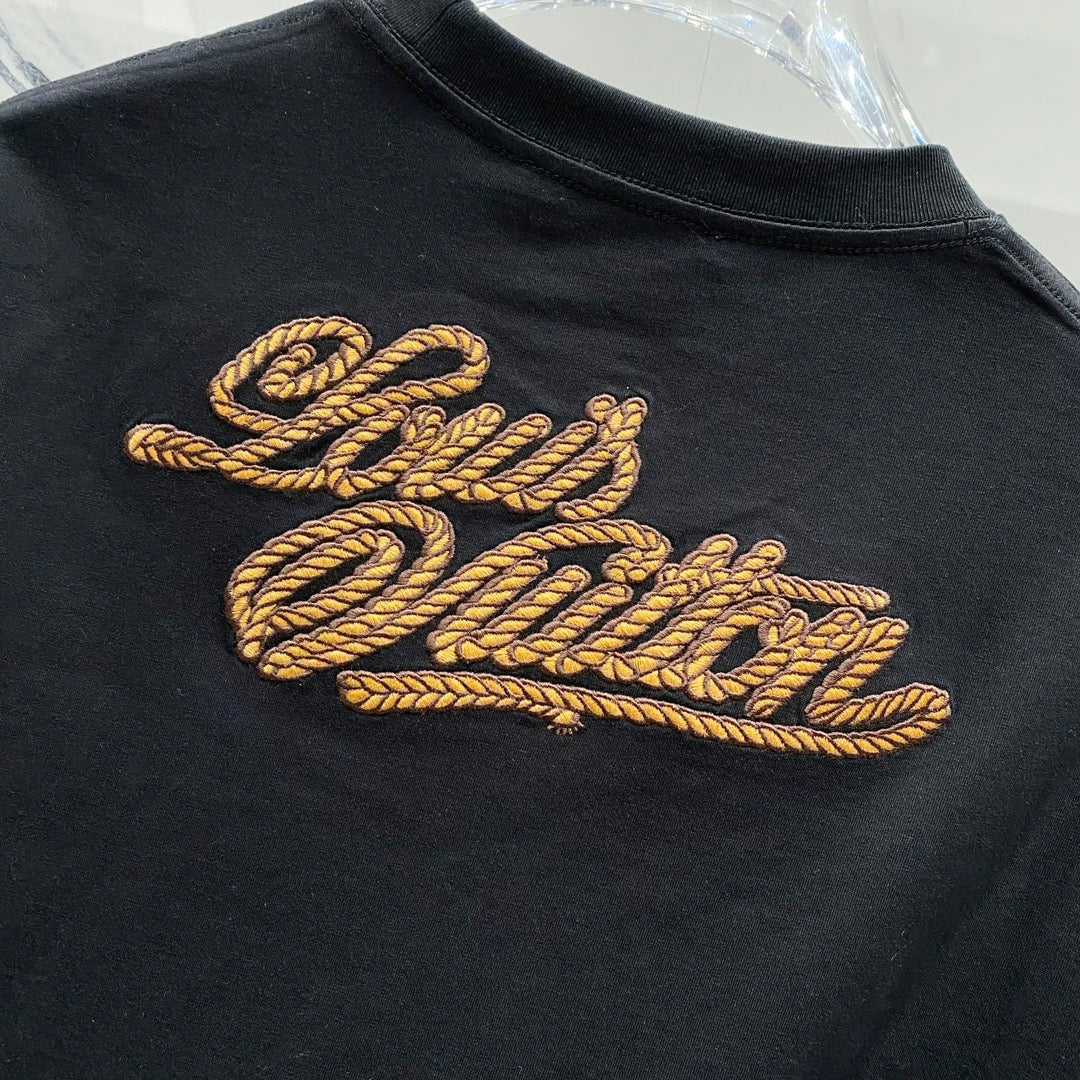 Louis Vuitton LVERS Rope Script T-Shirt – Black (Pharrell Williams SS24)