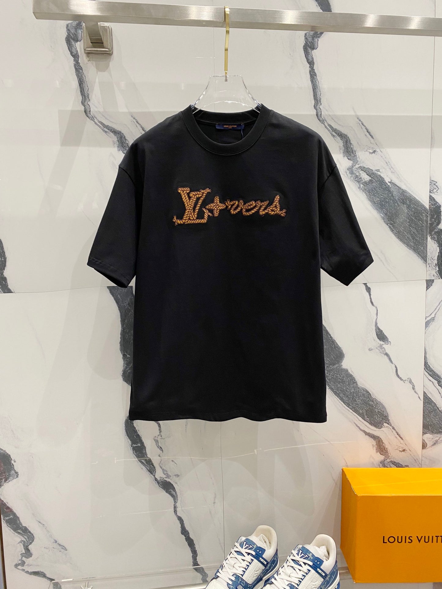 Louis Vuitton LVERS Rope Script T-Shirt – Black (Pharrell Williams SS24)