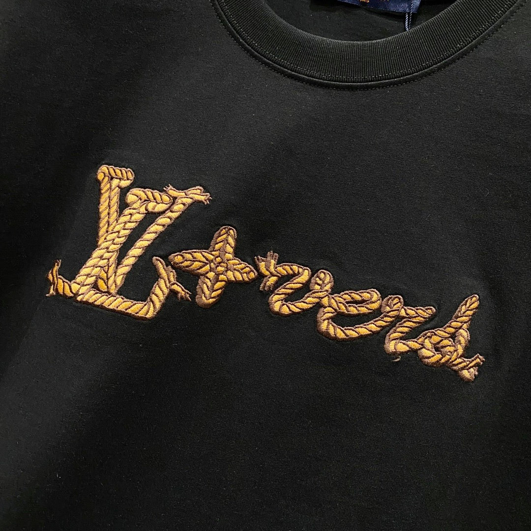 Louis Vuitton LVERS Rope Script T-Shirt – Black (Pharrell Williams SS24)