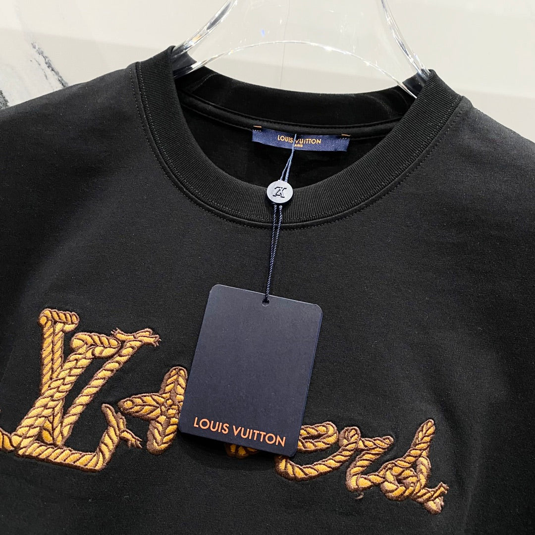 Louis Vuitton LVERS Rope Script T-Shirt – Black (Pharrell Williams SS24)