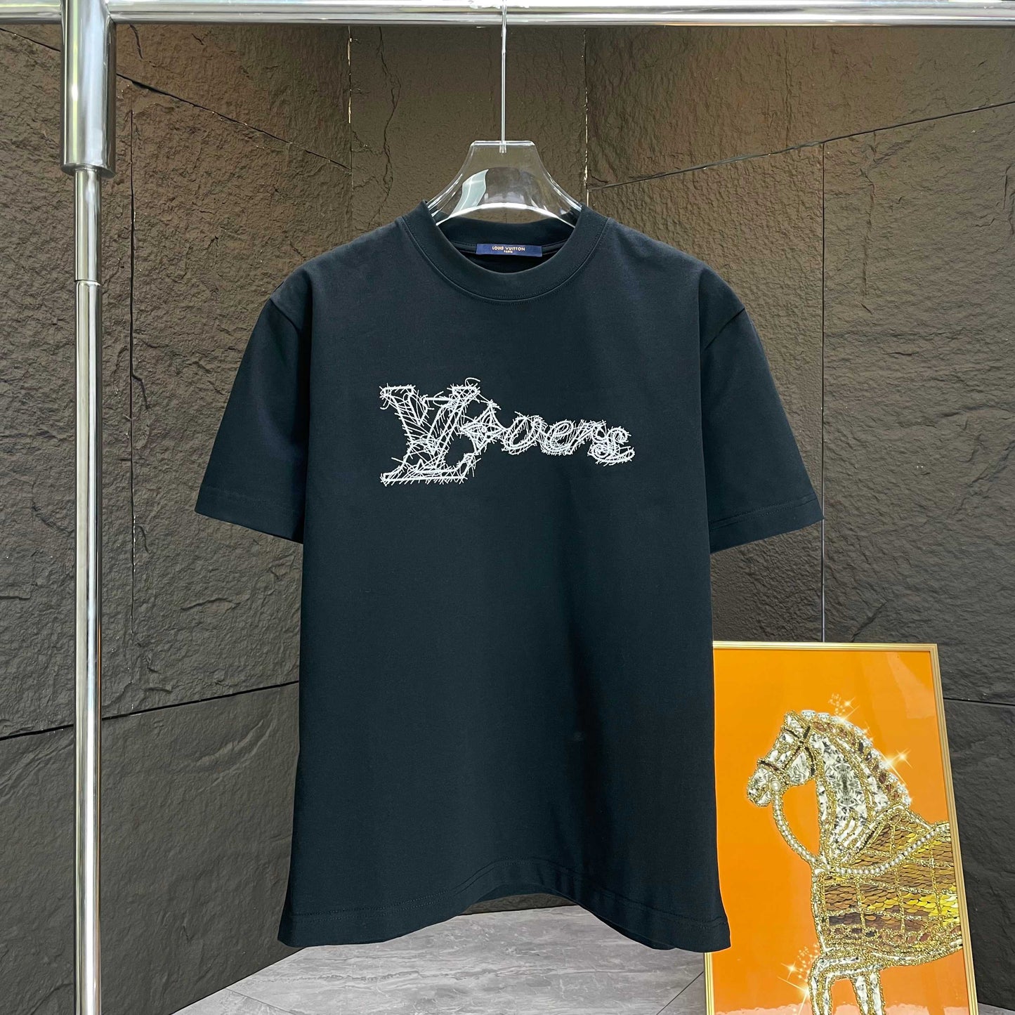 Louis Vuitton LVERS Rope Script T-Shirt – Black (Pharrell Williams SS24)