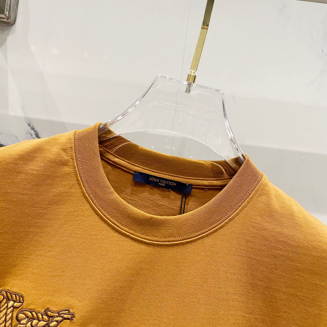 Louis Vuitton LVERS Rope Script T-Shirt – Ocra (SS24 Pharrell Williams)