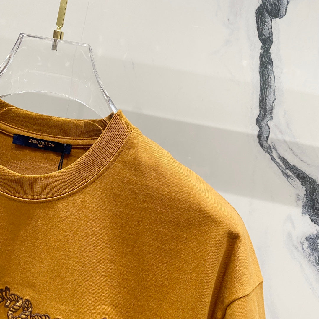Louis Vuitton LVERS Rope Script T-Shirt – Ocra (SS24 Pharrell Williams)