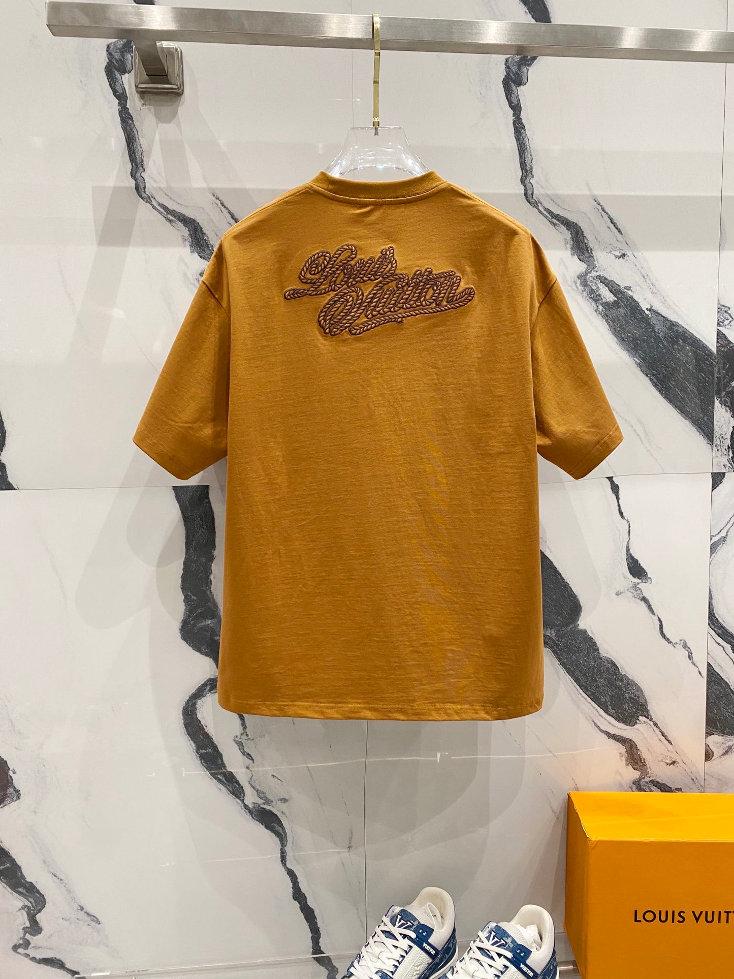 Louis Vuitton LVERS Rope Script T-Shirt – Ocra (SS24 Pharrell Williams)