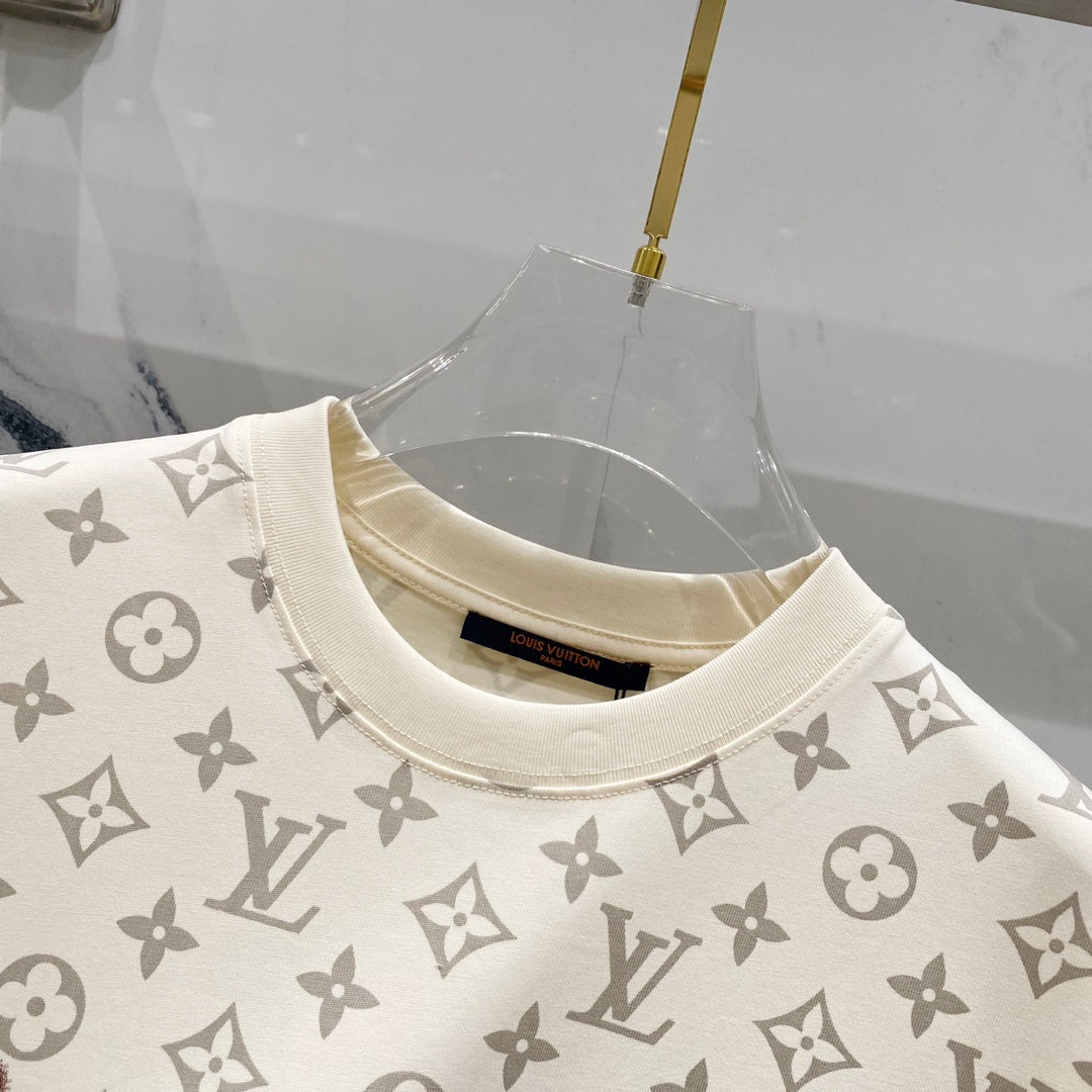 Louis Vuitton Monogram Bleach T-Shirt – Cream & Brown