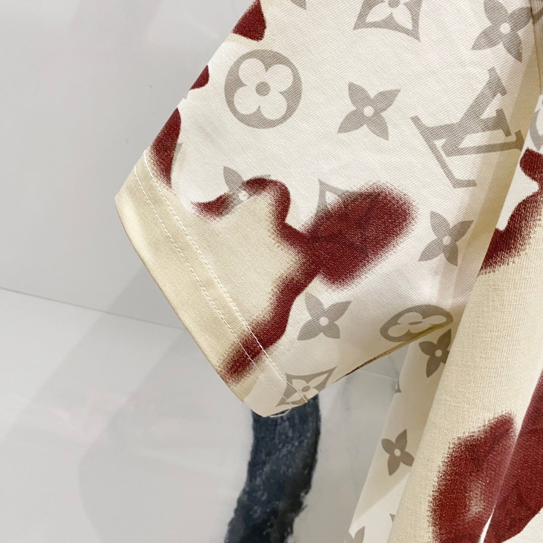 Louis Vuitton Monogram Bleach T-Shirt – Cream & Brown