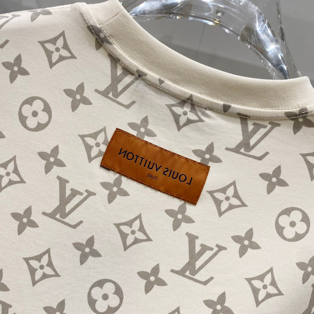 Louis Vuitton Monogram Bleach T-Shirt – Cream & Brown