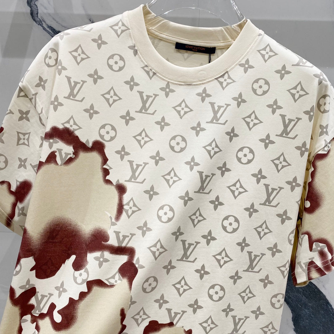 Louis Vuitton Monogram Bleach T-Shirt – Cream & Brown