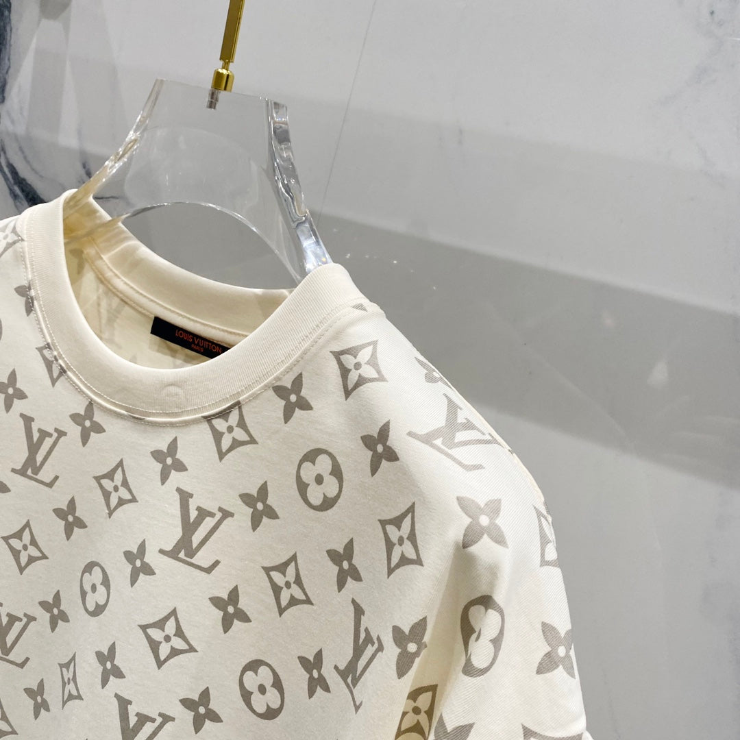 Louis Vuitton Monogram Bleach T-Shirt – Cream & Brown