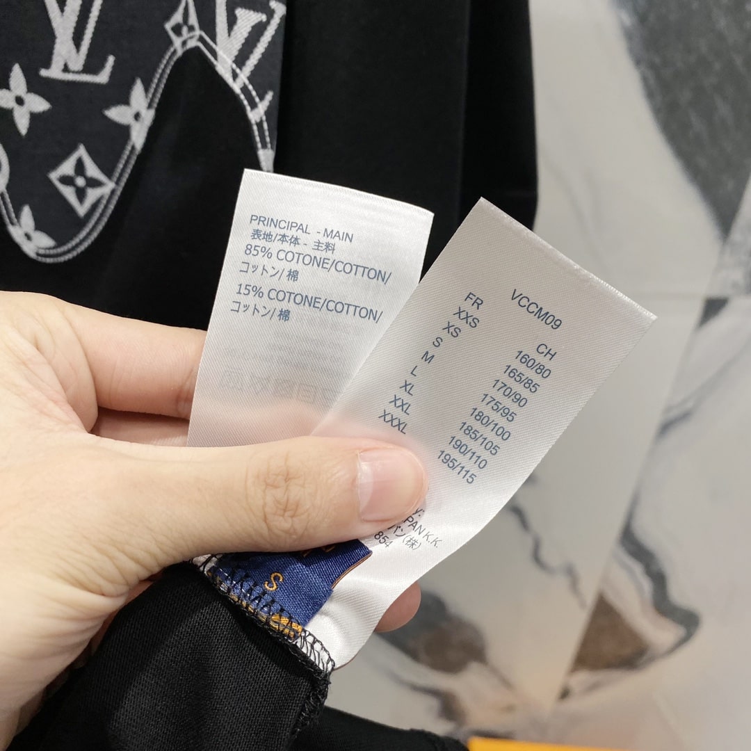 Louis Vuitton Monogram Drip T-Shirt – Black & Grey