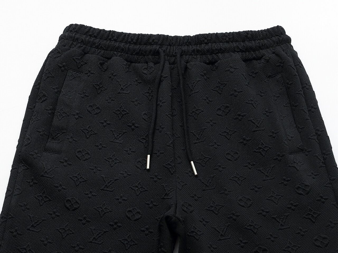 Louis Vuitton Monogram Embossed Technical Tracksuit Black