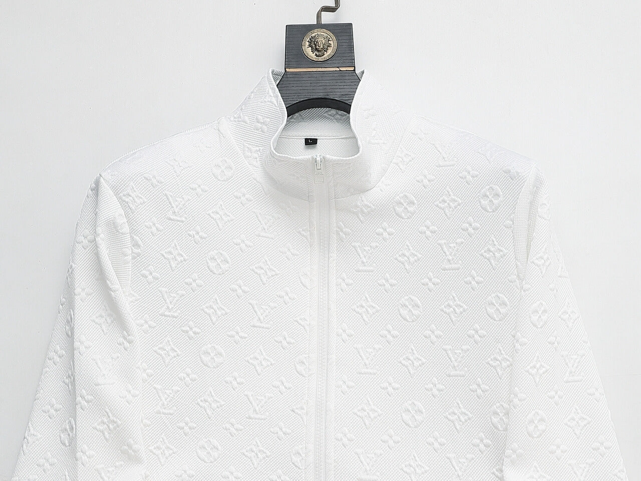 Louis Vuitton Monogram Embossed Technical Tracksuit White
