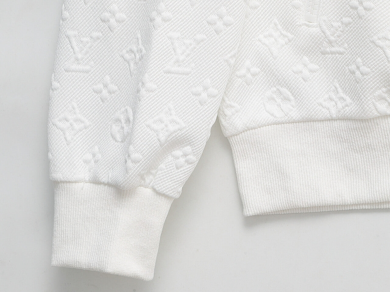 Louis Vuitton Monogram Embossed Technical Tracksuit White