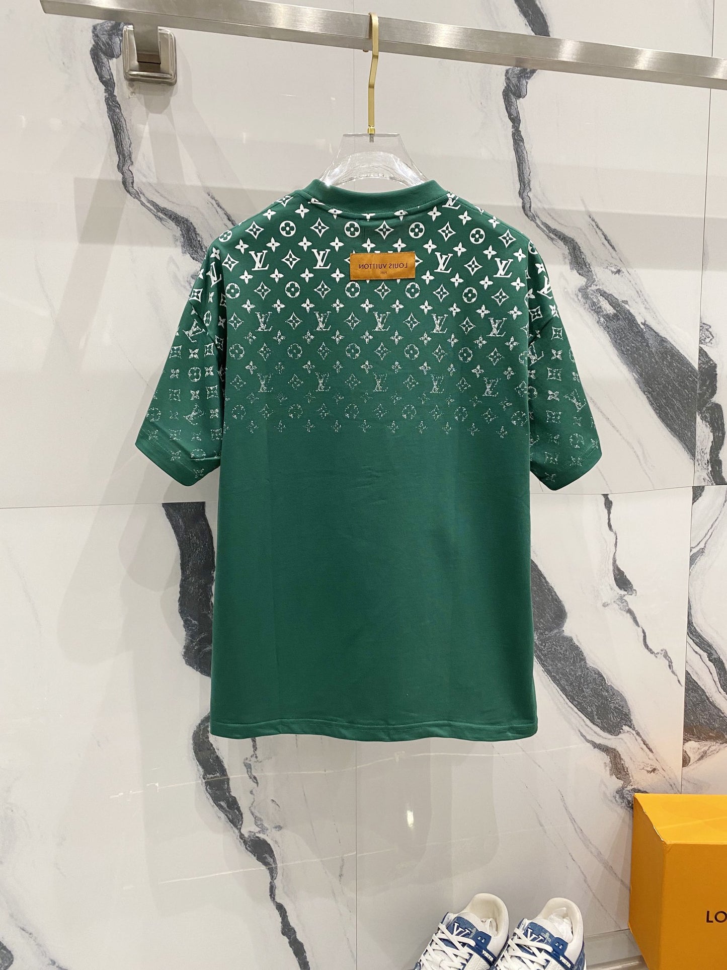 Louis Vuitton Monogram Gradient T-Shirt – Green & White