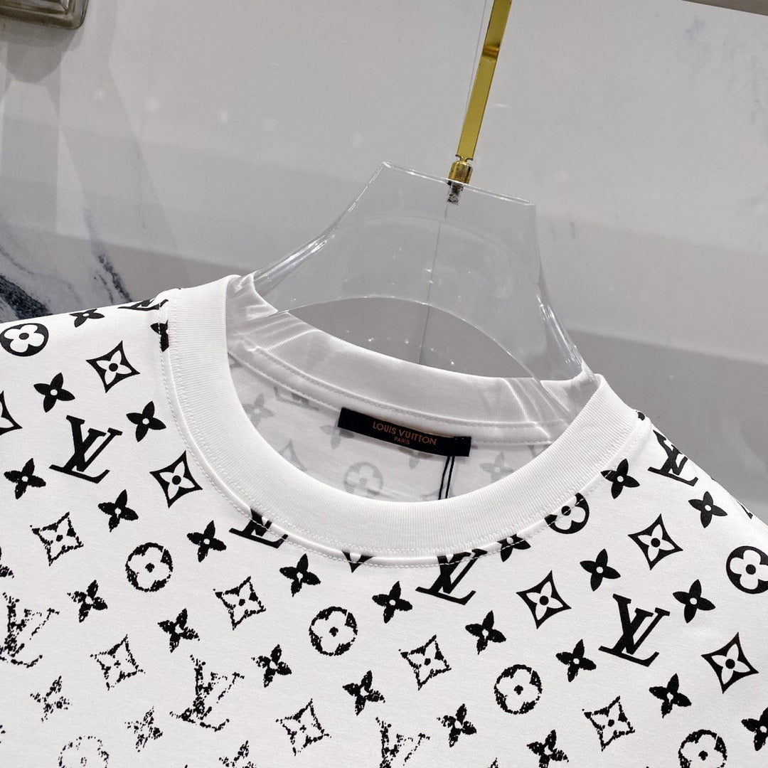 Louis Vuitton Monogram Gradient T-Shirt – White