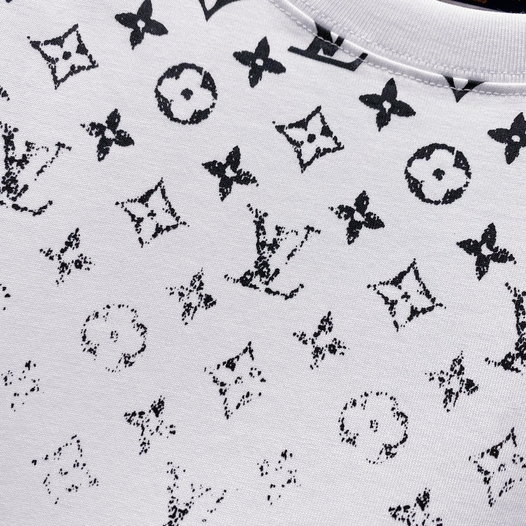 Louis Vuitton Monogram Gradient T-Shirt – White