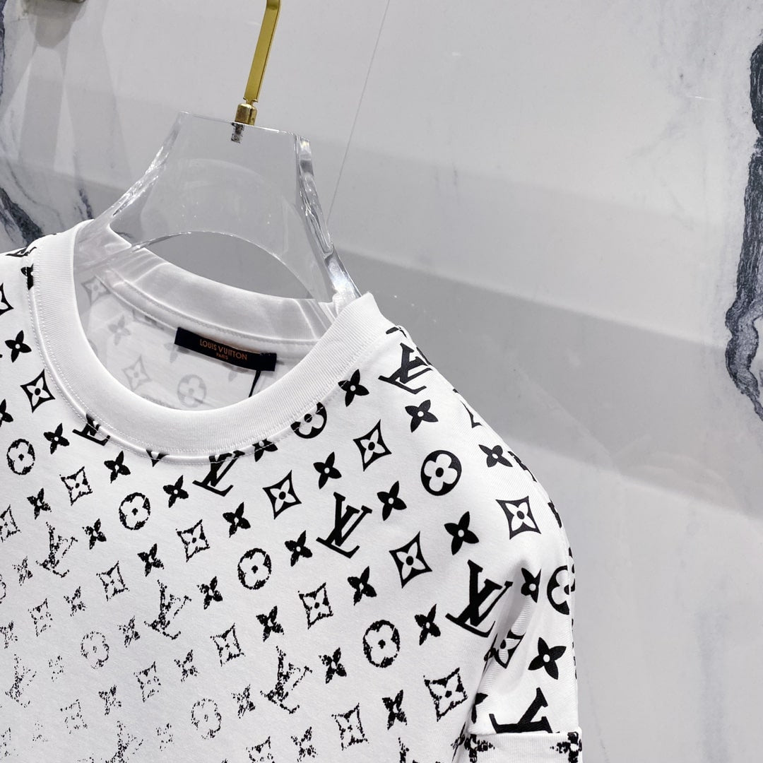 Louis Vuitton Monogram Gradient T-Shirt – White