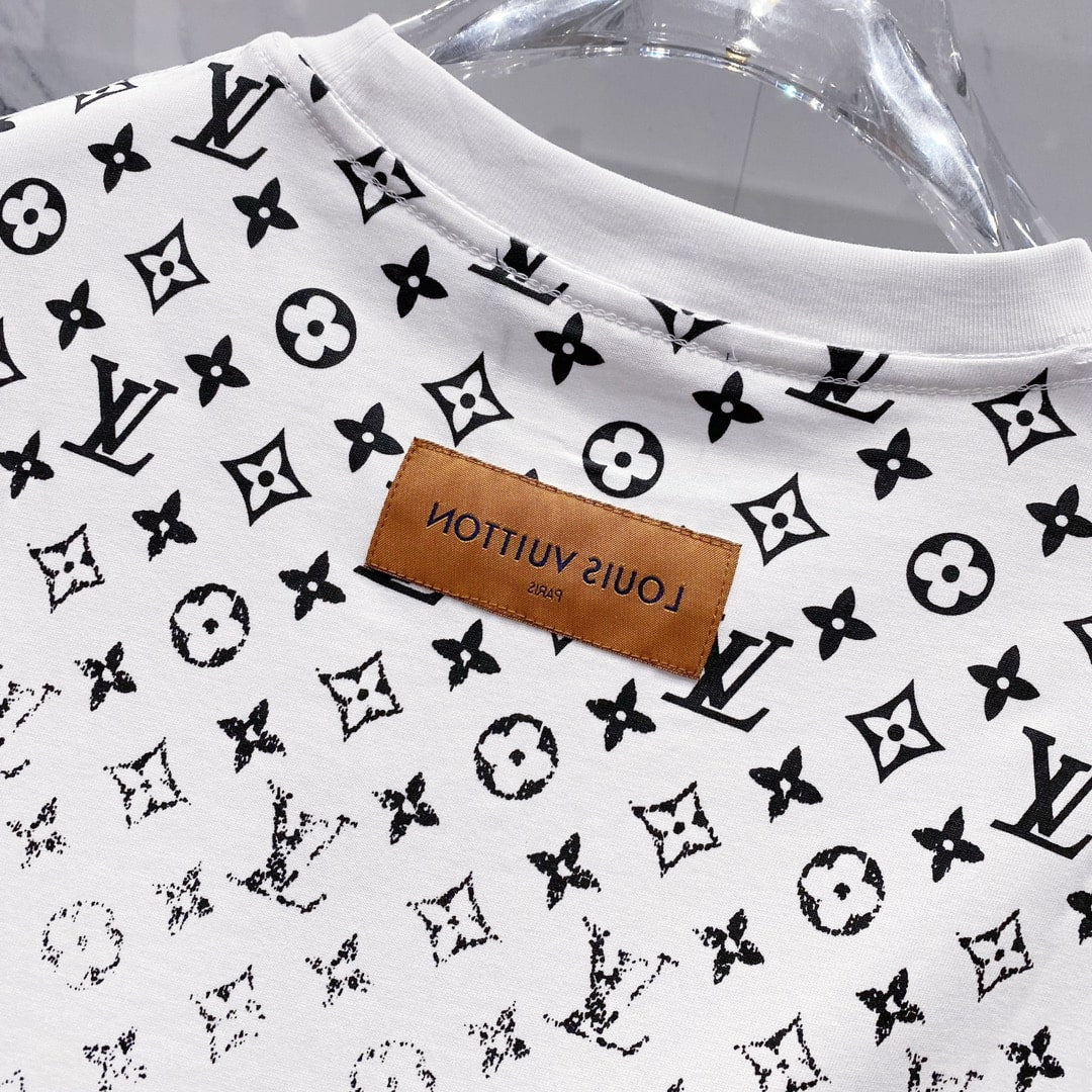 Louis Vuitton Monogram Gradient T-Shirt – White