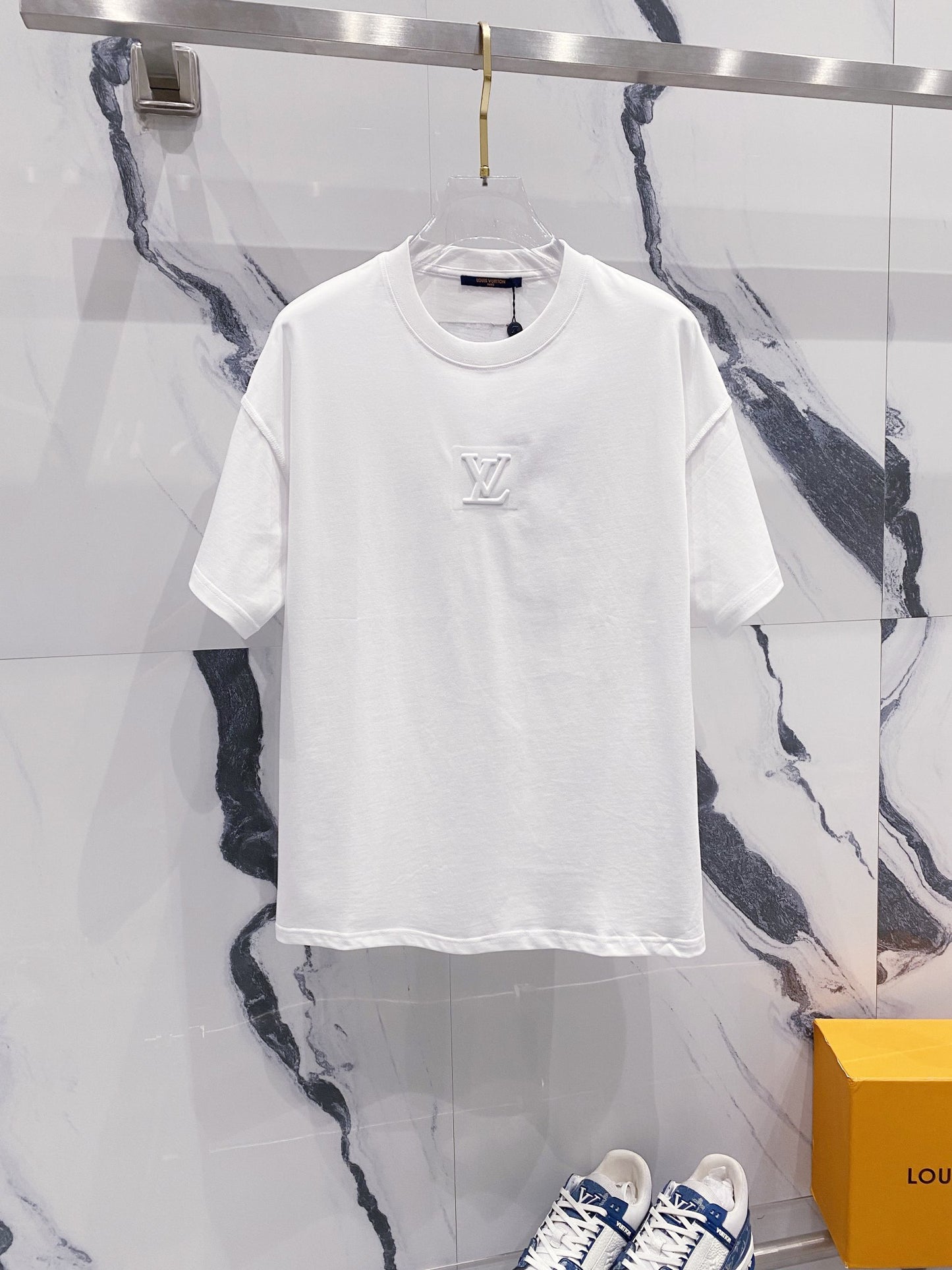 Louis Vuitton Signature 3D LV T-Shirt – White