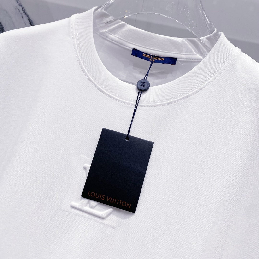 Louis Vuitton Signature 3D LV T-Shirt – White
