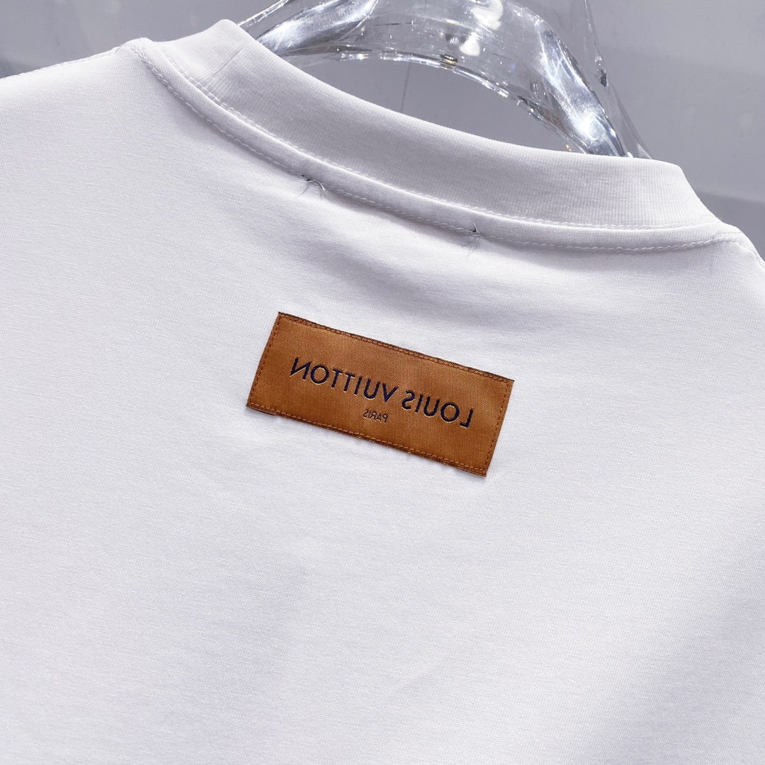 Louis Vuitton Signature 3D LV T-Shirt – White