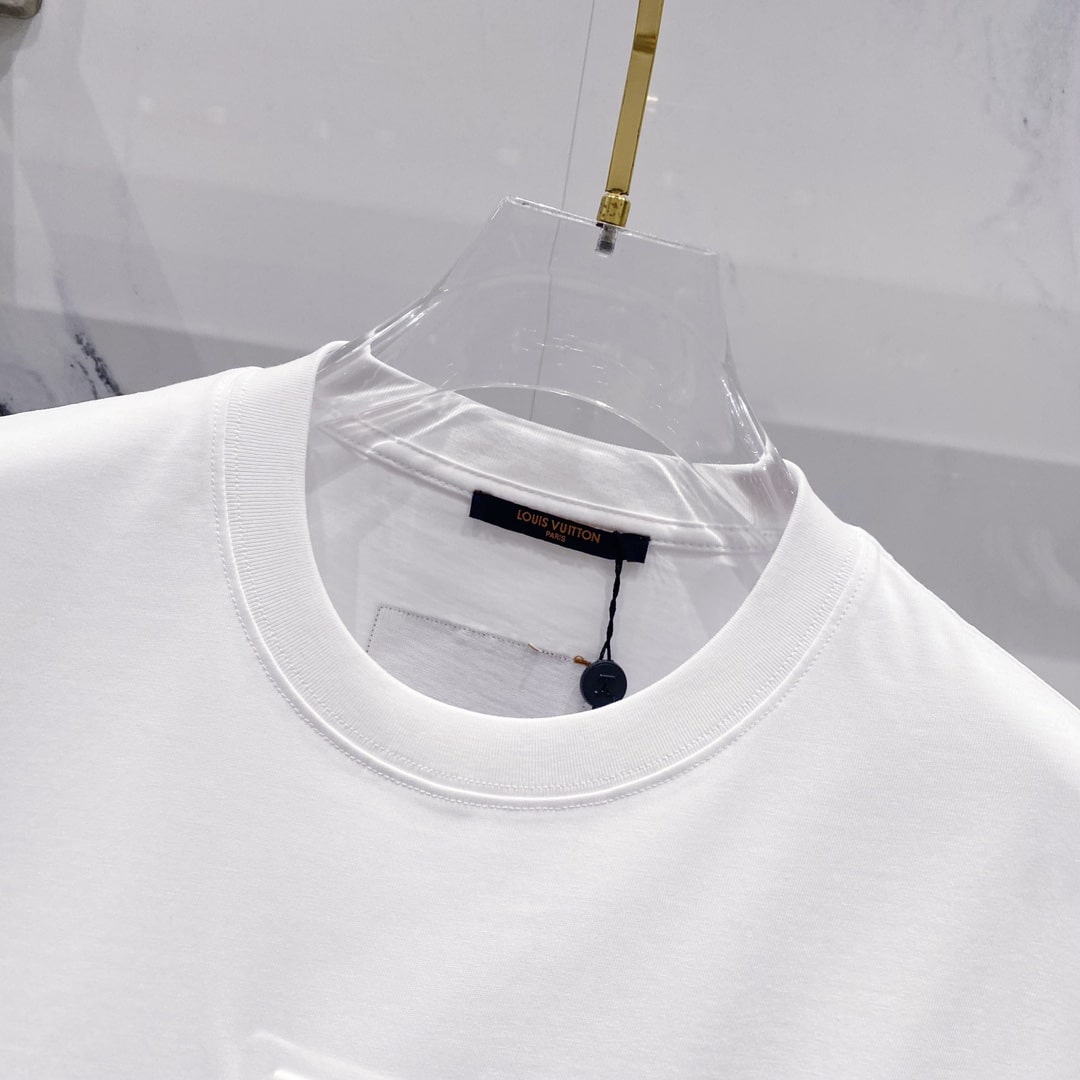 Louis Vuitton Signature 3D LV T-Shirt – White