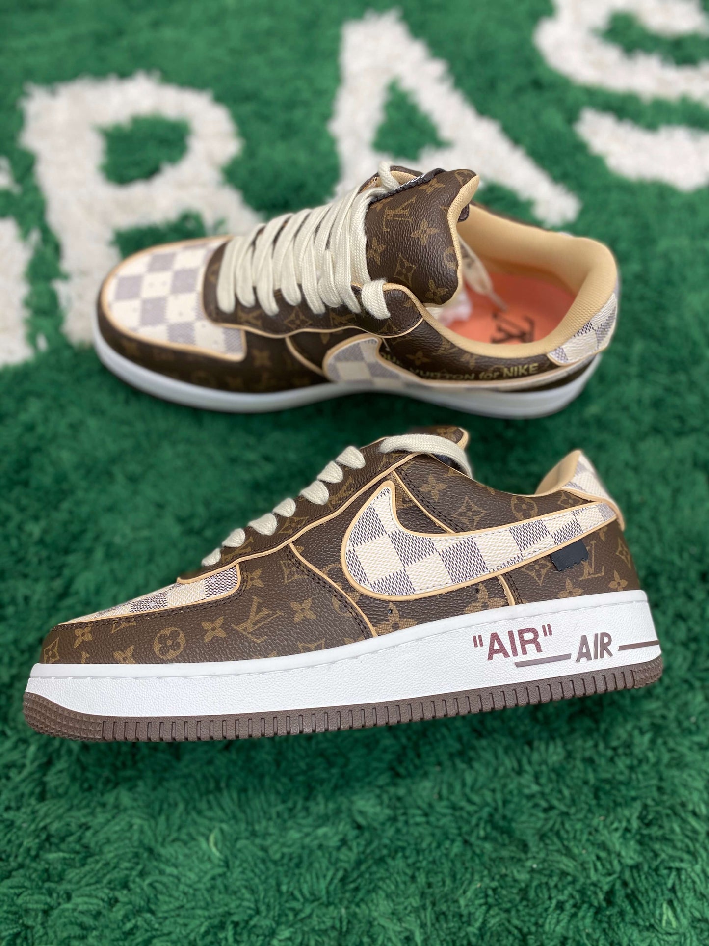 Louis Vuitton x Nike Air Force 1 Low by Virgil Abloh – Monogram & Damier Azur