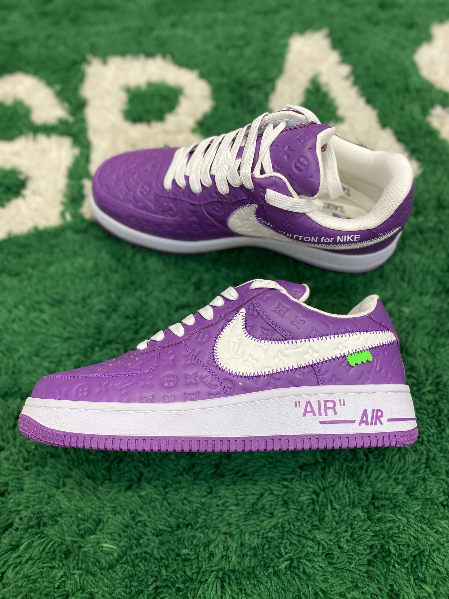 Louis Vuitton x Nike Air Force 1 Low by Virgil Abloh – Purple Monogram