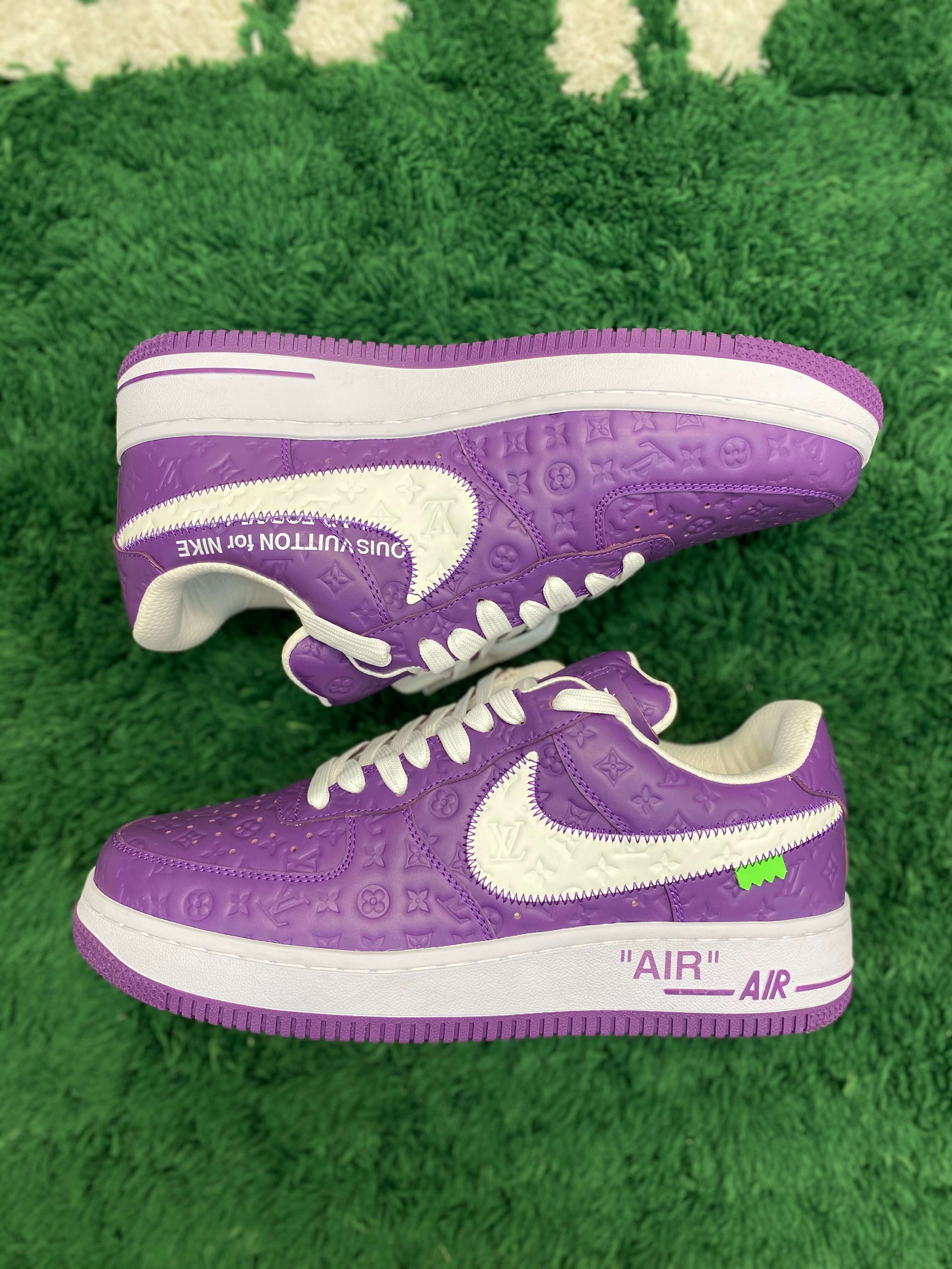 Louis Vuitton x Nike Air Force 1 Low by Virgil Abloh – Purple