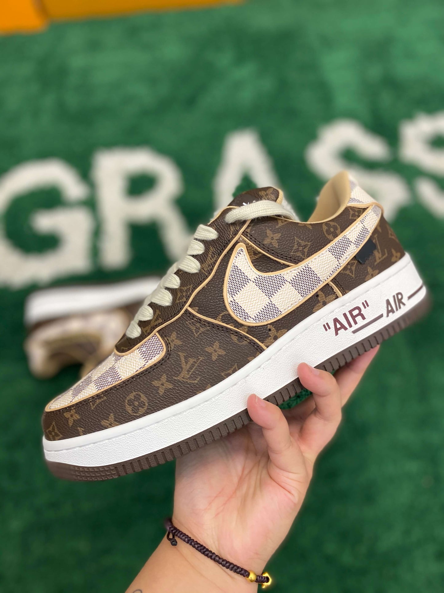 Louis Vuitton x Nike Air Force 1 Low by Virgil Abloh – Monogram & Damier Azur