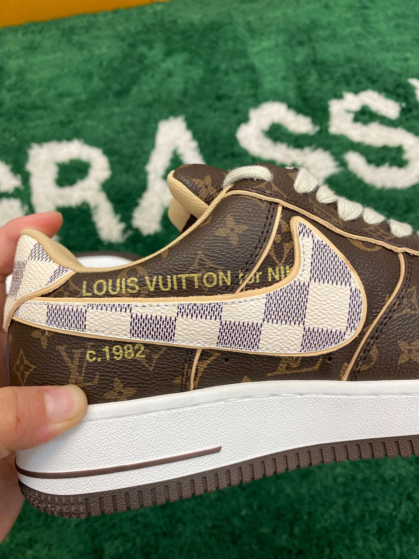 Louis Vuitton x Nike Air Force 1 Low by Virgil Abloh – Monogram & Damier Azur