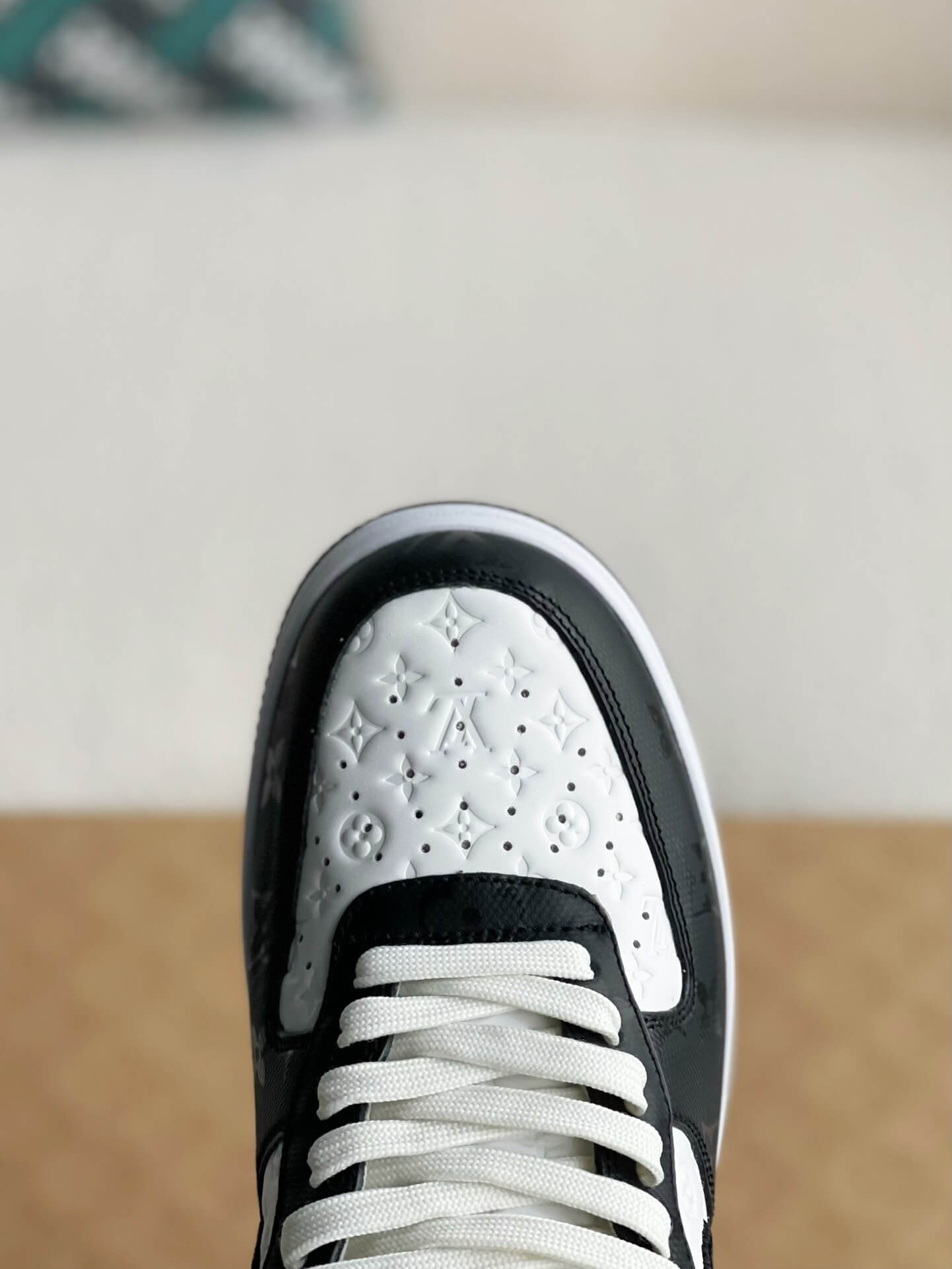 Louis Vuitton x Nike Air Force 1 Low – Black & White Monogram